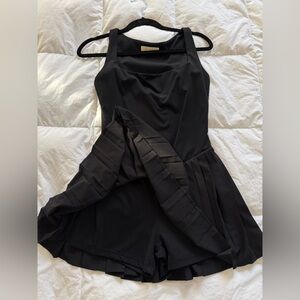Elegant Black Women's Tennis/Golf Dress